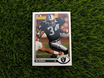 1991 Upper Deck Bo Jackson Football Card #155 - Los Angeles