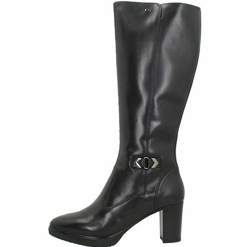 NERO GIARDINI SCARPE DONNA STIVALI CON TACCO MEDIO I117500D NERO SCONTO |  eBay