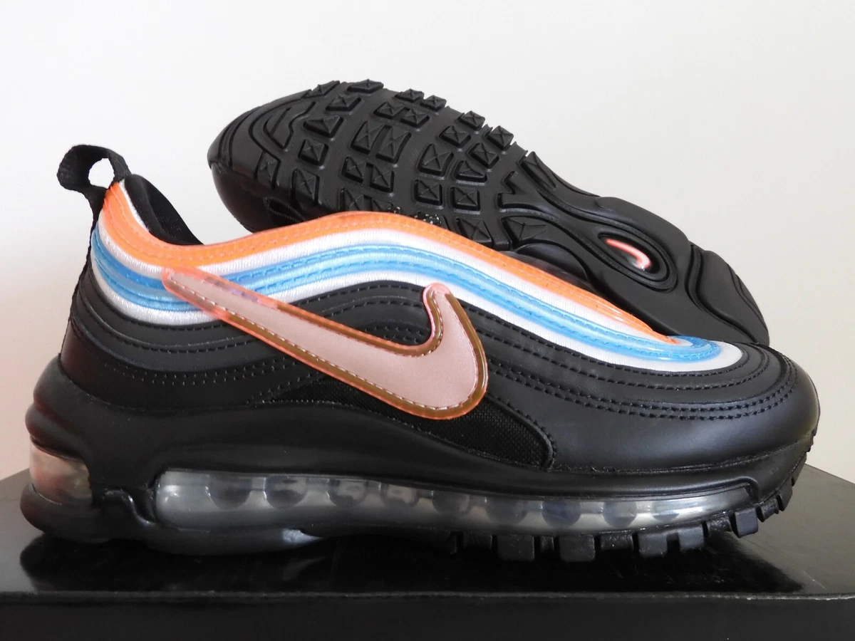 WMNS NIKE AIR MAX 97 OA GS NEON SEOUL GWANG SHIN BLACK SILVER SZ 6 CI1503 001 eBay