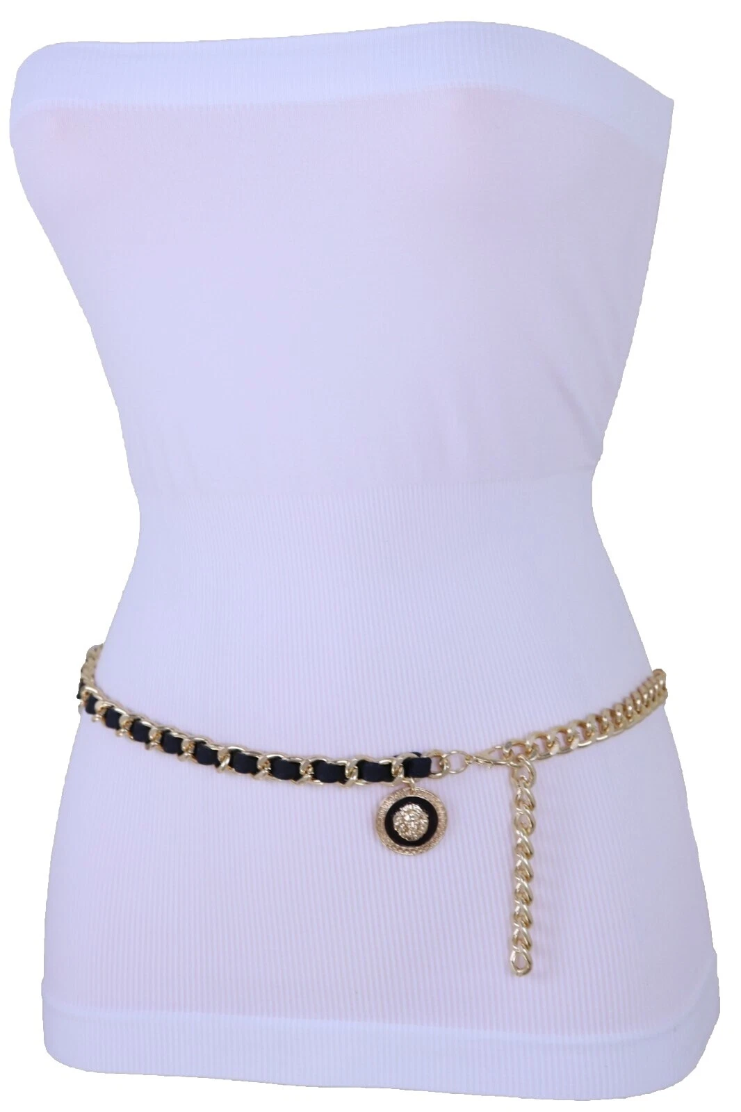 Waist Belt Black Size 2XL Belts for Women