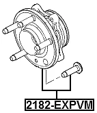 Buje de rueda para Ford Explorer V Tub 2011- OEM BB5Z-1104-A Foto 2 de 3