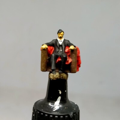 Abraham Lincoln USA President HO 1:87 miniature figure not preiser