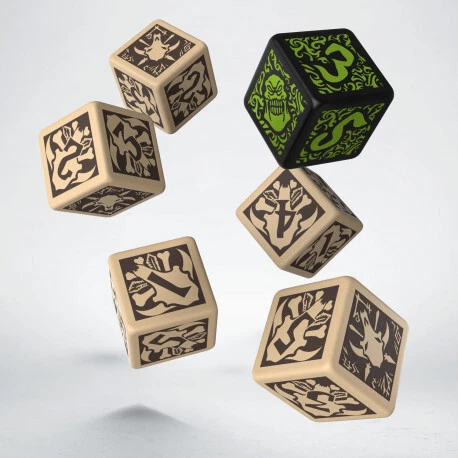 Dados Hordes Minions D6 (6) - Q-Workshop - Imagen 1 de 1