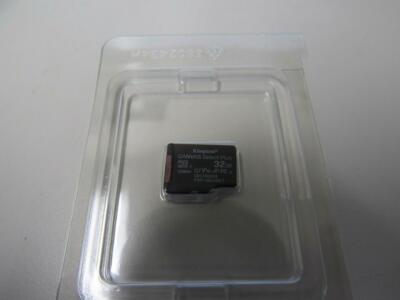 Kingston 32gb micro sd card 100 MB/s Class 10 canvas select plus