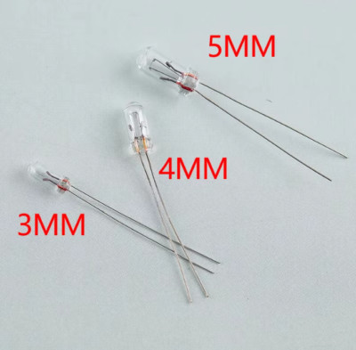 5 mm, 4 mm, 3 mm Weizenkorn Lampen 12 V Scheinwerfer Scalextric - Hornby