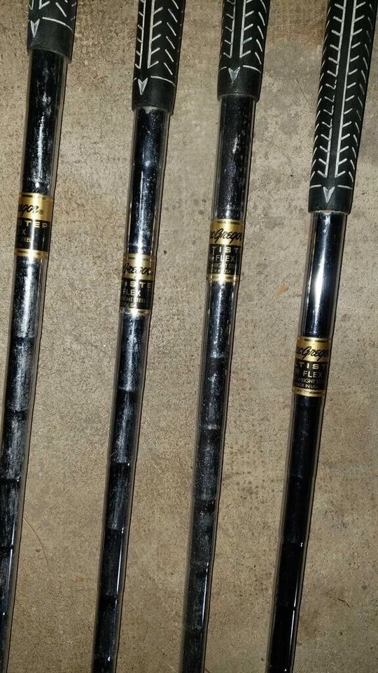 Macgregor Wood Driver Set 1, 3, 5, 5 4pcs Steel Flex Shaft Golf Clubs - Image 4 of 4