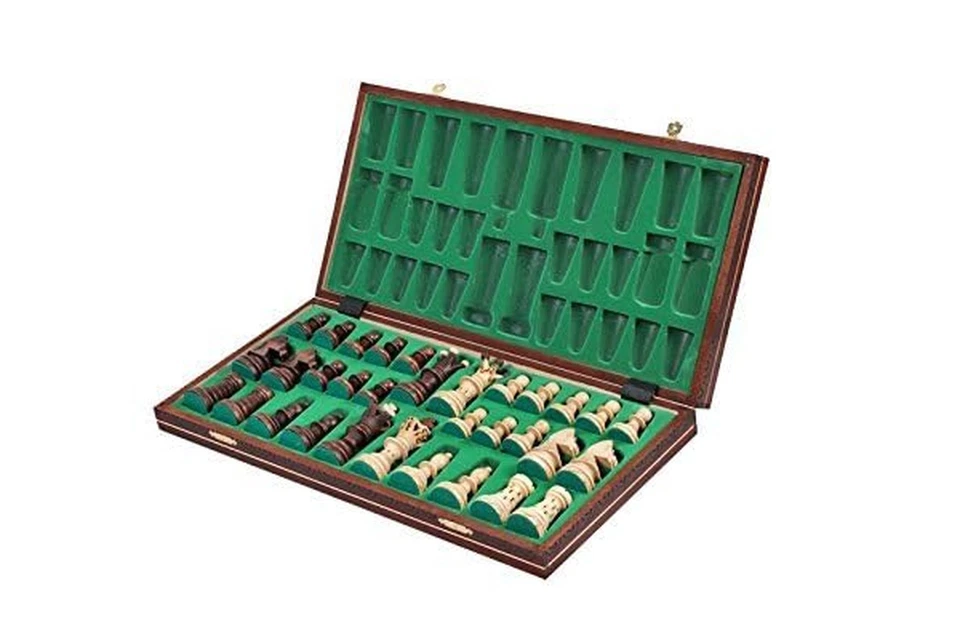 The Jarilo, Unique Elegant Wooden Chess Set, Pieces, Chess Board and Chess Pi... - Image 3 of 4
