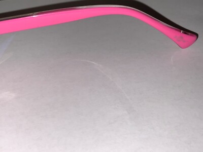ZiGi + MARAiS The Pink Edit ELSA Neon Pink Oval Glasses Clear Lens New In Box ZiGi + MARAiS ELSA - NEON PINK × 1 reading glasses +1.5 box  main image 4
