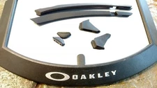 AUTHENTIC OAKLEY STRAIGHTLINK OO9331 TRIM BLACK EARSOCKS AND NOSE PADS KIT