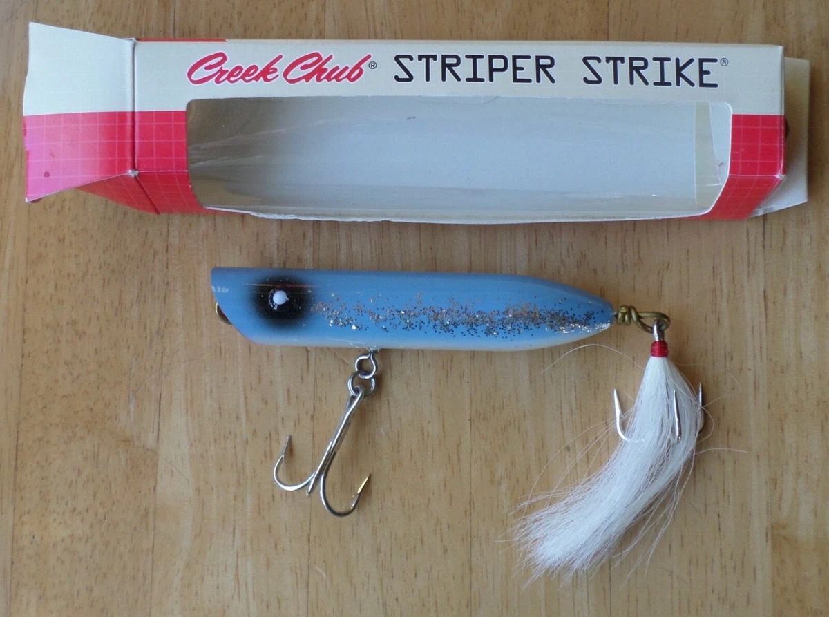 Vintage Creek Chub Pikie Minnow Fishing Lure Antique Tackle Box