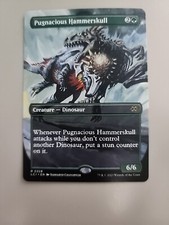 MTG Pugnacious Hammerskull The Lost Caverns of Ixalan 0328 Borderless Rare