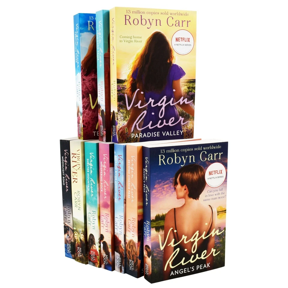 Virgin River 10 Books Set By Robyn Carr (Netflix Series)- Young Adult- Paperback