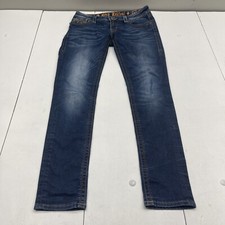 Rock Revival Jessica Blue Denim Skinny Jeans Women  s Size 28
