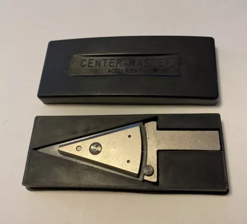 Mitutoyo Center Master Accu-Point Center Probe Gauge with Original Case