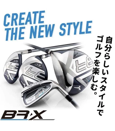 MIZUNO BR-X ironset 6-9 Pw Gw Sw 7pic RH br-x graphite shaft Flex SR New - Image 2 of 4