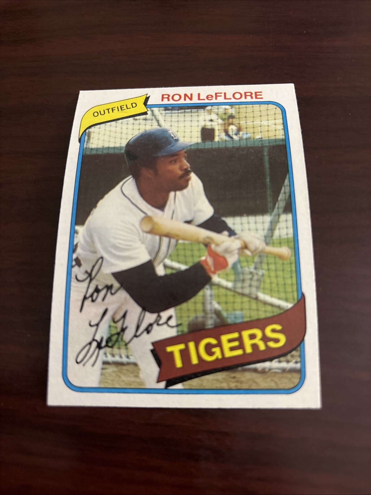 1980 Topps - #80 Ron LeFlore Detroit Tigers