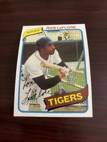 1980 Ron LeFlore #80