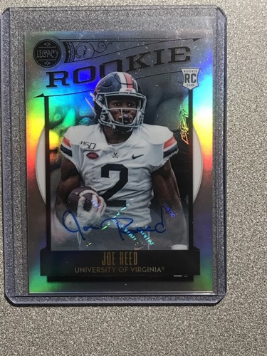 2020 Legacy Joe Reed Chrome Refractor Rookie Auto Virginia / Chargers ...