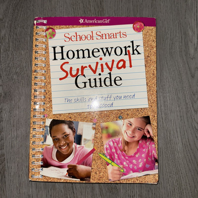 American Girl School Smarts Homework Survival Book VGC