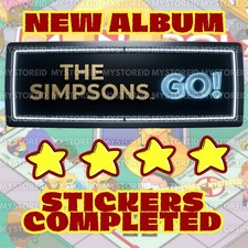 Pegatinas MONO-POLY GO - Todas las 4 pegatinas de estrellas disponibles 🔥⚡️Álbum de Los Simpson⚡️