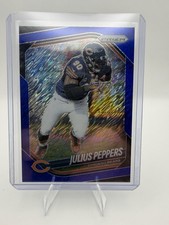 Panini 2025 Prizm Julius Peppers #296 Blue Prizm /35 Chicago Bears Football Card
