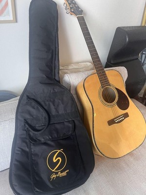 Akustikgitarre Greg Bennett D-9 Natural S/N SI10030057 gefertigt in Indonesien