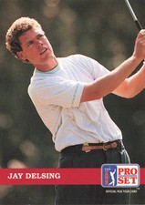Jay Delsing #93 1992 Pro Set PGA Tour Golf