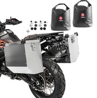 Alukoffer FüR KTM 690 Duke / R / Enduro / R AT 2X41L + Innentaschen + Kit