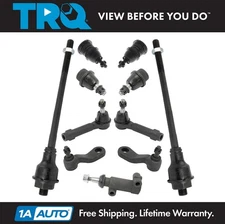 TRQ Ball Joint Tie Rod End Pitman Idler Arm Bracket Kit for Chevy GMC Pickup