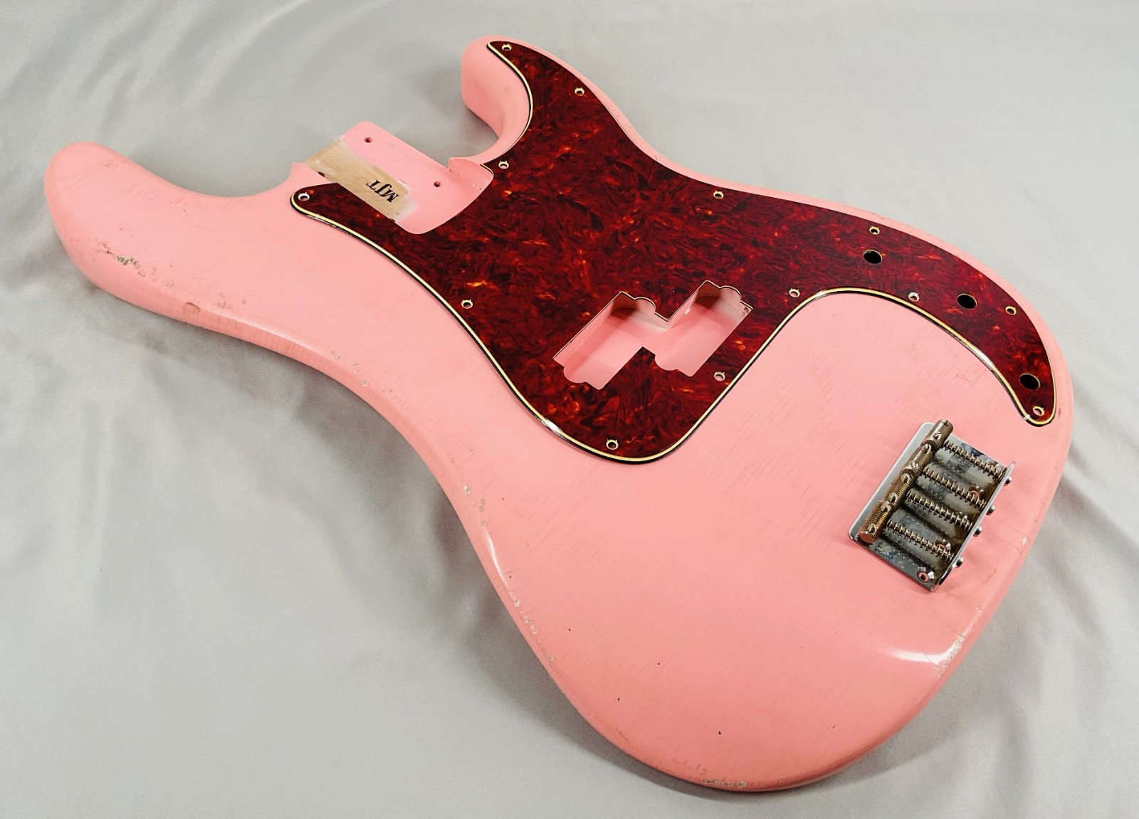 MJT Official Custom Vintage Aged Nitro Guitar Body Mark Jenny PBT Alder 4lbs4oz