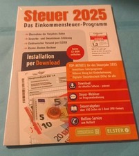 Aldi Steuer 2025 Das Einkommensteuer Programm nur Key Code per ebay Zusendung