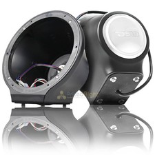8" Speaker Marine Flat Mount Kick Panel RGB Pod Jet Ski/ATV DS18 Pair EN-JS8/BK