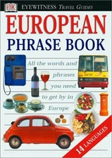 Eyewitness Travel Phrase Book: European (14 languages) - paperback Metcalf, ...