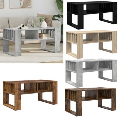 Couchtisch Holzwerkstoff Wohnzimmer Möbel Moderne Deko Niedriger Tisch vidaXL
