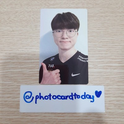 [AUTHENTIC] T1 FAKER MEMBERSHIP PHOTOCARD WORLD 2022 SKT1 LEE SANG HYEOK LOL K24