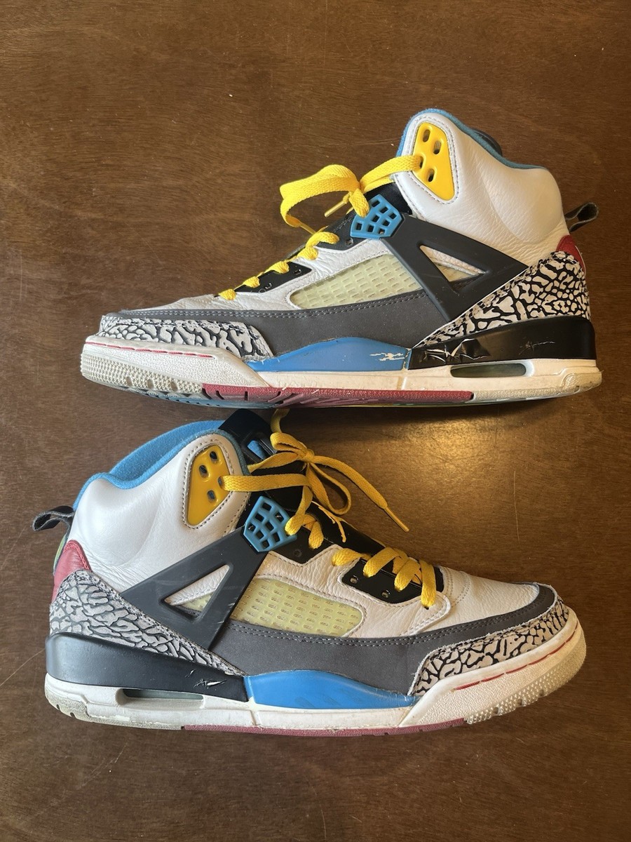 ピザ Nike Air Jordan Spizike Bordeaux Grey Mens 11 315371-070 see