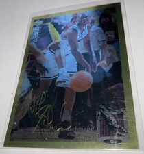 Upper Deck GOLD Signature Foil Mitch Richmond, Collector’s Choice HOF # 102 MINT