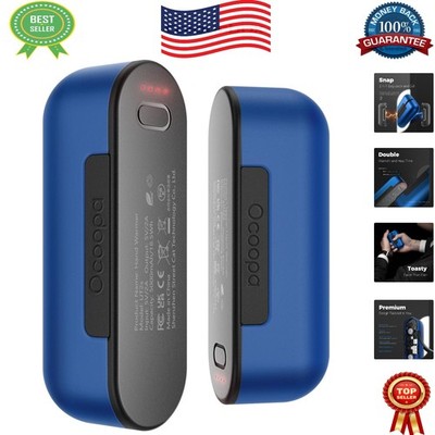 Ultimate 2-Pack Rechargeable Hand Warmers, Ergonomic Magnetic Design, 5000mAh