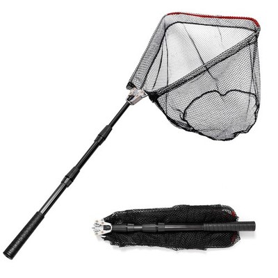 Fishing Landing Net, Fishing Net for Freshwater Saltwater with Long Telescopi...