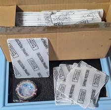 Corrugated Plastic Trading Card Shipping Protectors 100 With Tape