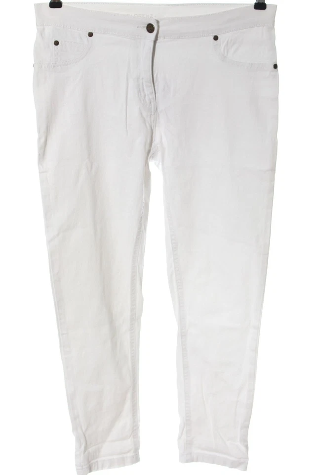 FLORENZ Jegging Dames Pantalon T EU 40 blanc cassé style décontracté - Photo 1/4