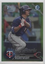 2016 Bowman Draft Chrome Picks Green Refractor 78/99 Ben Rortvedt #BDC-101 0eo6