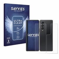 6X Schutzfolie Samsung Galaxy Z Fold 3 5G (Display+RüCkseite) Display Schutz