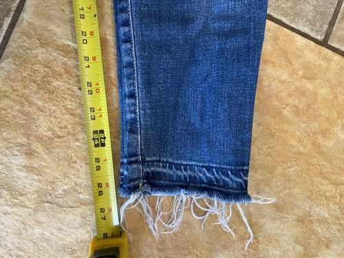 Women’s Moussy Vintage Clarence Skinny Blue Jeans Size 26x26 Japan Saab - Picture 10 of 10