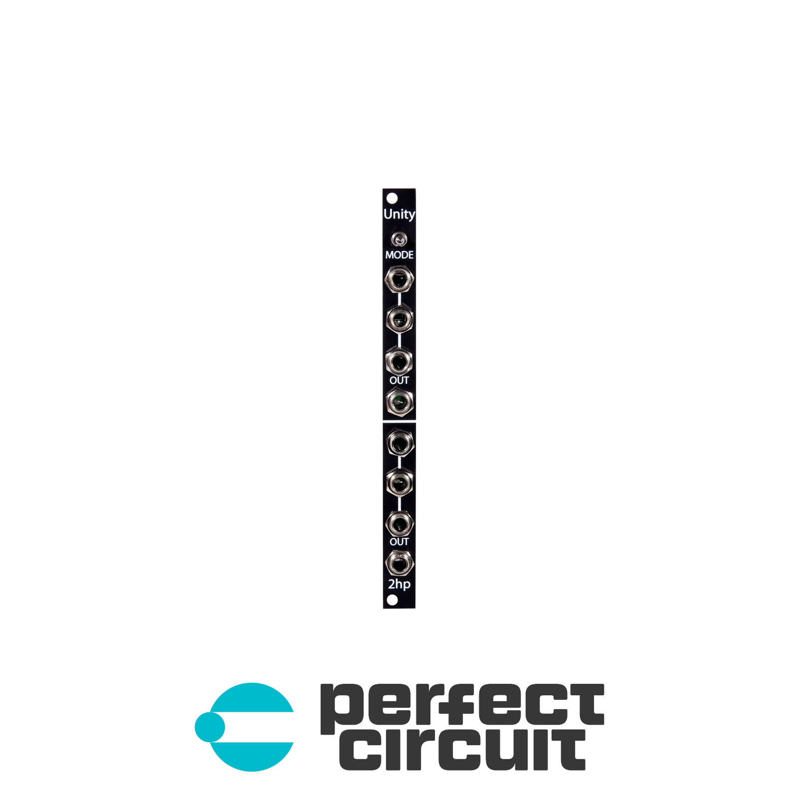 2HP Unity Mixer Black EURORACK - NEW - PERFECT CIRCUIT