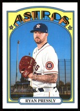 Ryan Pressly 2021 Topps Heritage #688 Astros MLB READ FREE SHIPPING AutographDen