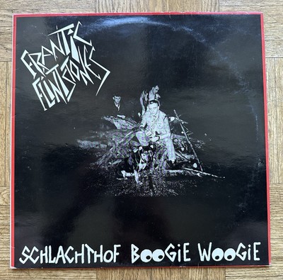 Frantic Flintstones Schlachthof Boogie Woogie LP Black 1990 Psychobilly