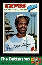 1977 Topps #223 Earl Williams   NM/NM+ X3738449