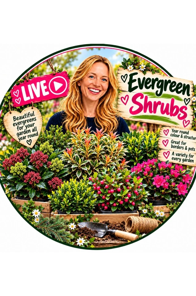 💚🌱 Evergreen Shrubs 🌱💚 Perfect Time Of Year To Plant Them Up ! 🌼💚