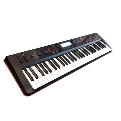 KORG KROSS-61 Synthesizer 61-Tasten Pedal AC Kabel S/N 008208 Gebraucht
